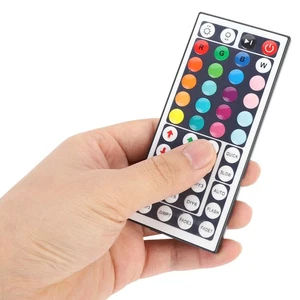 DC5-24V Mini LED Light Controller Light Strip Dimmer W/RF 44 Buttons Remote HG - Picture 1 of 12