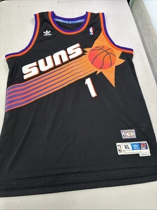 Camiseta deportiva negra Phoenix Suns Devin Booker Adidas Hardwood Classics talla XL +2 - Imagen 1 de 6