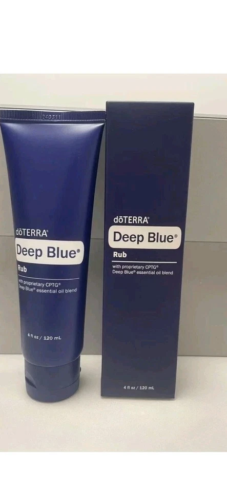 Nuevo *Auténtico* DoTERRA Deep Blue Rub 4 OZ - STOCK EN EE. UU. ENVÍO RÁPIDO GRATUITO Foto 1 de 1
