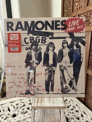 Ramones Live At CBGB 1977 Red Vinyl Black Friday RSD 2025 UK Import NEW Sealed - Image 1 of 4