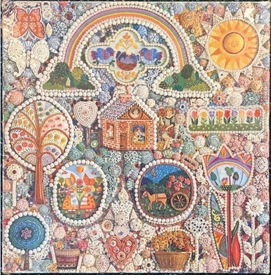 *RARE Vintage Springbok Puzzle (1979) “Country Cottage” 500+pc *COMPLETE - Image 1 of 4