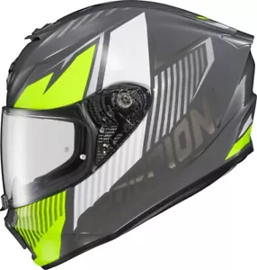 NUEVO CASCO COMPLETO SCORPION EXO-R330 HAWKER HI-VIZ LG / 75-3251L - Imagen 1 de 2