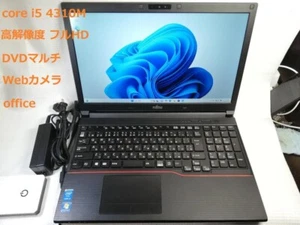 Fujitsu LIFEBOOK A574/K Core i5-4310M 2.70GHz HDD 320GB RAM 4GB 15.6in - Picture 1 of 10