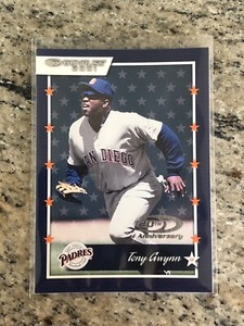 2001 Donruss Baseball Card #24 Tony Gwynn San Diego Padres MLB Mr. Padre