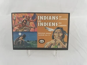 BROOKE BOND (TEA)-COMPLETE ALBUM (CANADA)- INDIANS OF CANADA - Picture 1 of 4