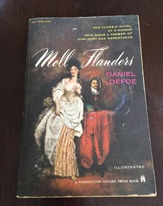 Moll Flanders Paperback Book By Daniel Defoe 1966 - Picture 1 of 3