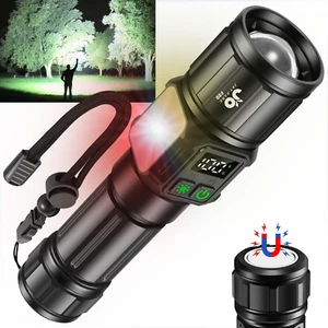 Flashlights High Lumens, Rechargeable Flashlight 1000,000 Lumens with Magnetic, - Picture 1 of 12