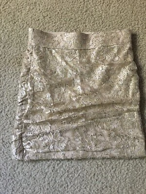 Camisa corta XXI para mujer talla S chapada en cuentas doradas 24 X 15,5 Foto 1 de 4