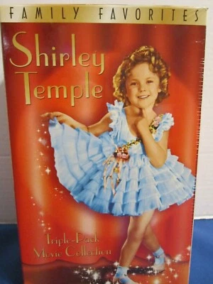 Shirley Temple Gift Set (VHS, 2000, 3-Tape Set) BRAND NEW - Image 1 of 4