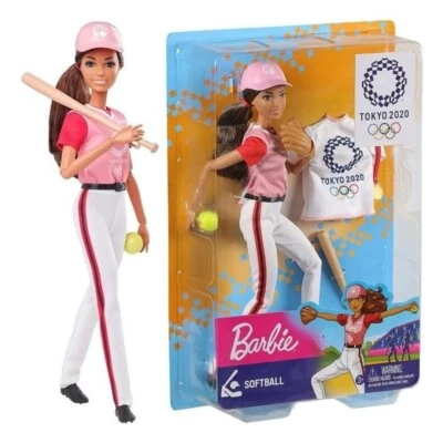 Barbie Softbol Tokio 2020 GJL77 Mattel Foto 1 de 3