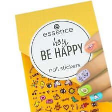 HAPPY NAIL STICKERS Essence Hey, Be Happy Nail Art Design Self-Adhesive Unique