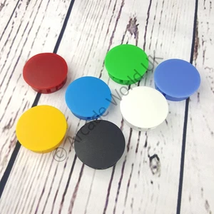 Botón arcade QanBa 30 mm en blanco - elige el color