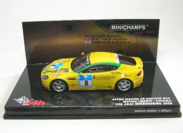 Aston Martin V8 Vantage N24 No. 8 Nürburgring 2008 - Image 1 of 1