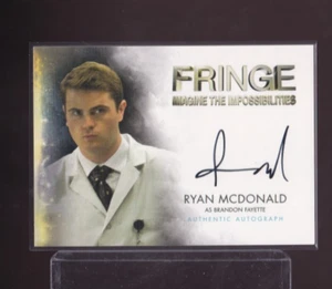 Seasons 1 & 2 2012 autograph card A14 Ryan McDonald as Brandon Fayett - Picture 1 of 2
