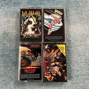 Metal Cassette Lot Def Leppard Judas Priest Fastway Scorpions - Picture 1 of 24