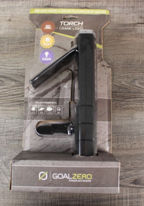 NEW Goal Zero Torch Solar Powered Hand Crank Light Flashlight Model 90103