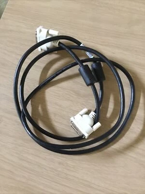 DVI Cable 6 FT, DVI-D to DVI-D (18 + 1 Pin) Single Link Male Cord - Image 1 of 3