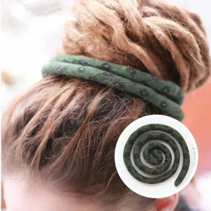 Dreads Accessories Loc  Tie Bendable Dread Tie Spiral for Dreads Dread Wrap - Picture 1 of 5