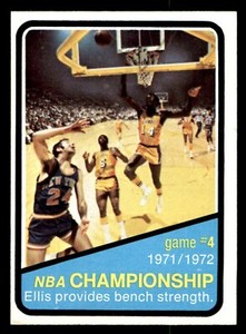 1972 Topps Basketball #157 NBA Playoffs Game #4 EX/MT+ *d3