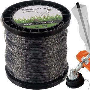 Trimmerfaden Rasentrimmer Faden Mähfaden 2,4mm Ersatzfaden 100 Meter elastisch - Bild 1 von 6