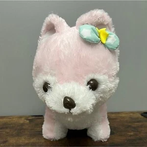 Amuse Mameshiba Pink Japanese Shiba Inu Plush - Picture 1 of 5