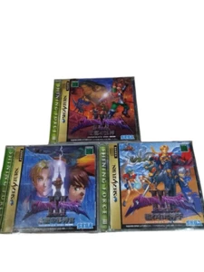 Sega Saturn SS Shining Force III Set : Scenario 1 2 3 used made in Japan - Picture 1 of 10