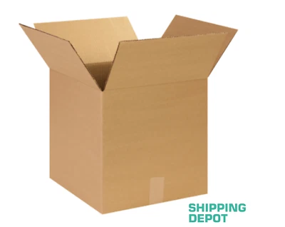 Pick Amount 14x14x14" Cardboard Boxes ~ Premier Sturdy Shipping Cartons USA Made - Image 1 of 3