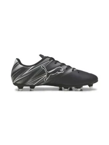 Botas de fútbol Puma Attacanto terreno firme talla 9 negras PVP £50 nuevas - Imagen 1 de 8