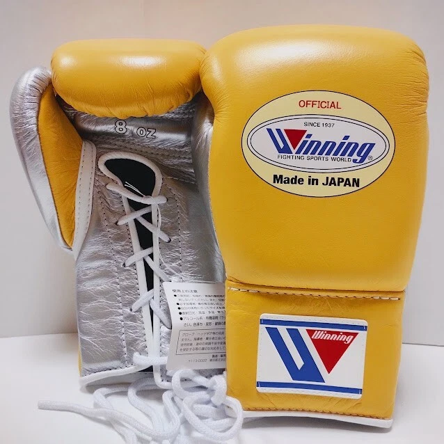 winnimg 8オンス　新品・未使用 Winning ボクシンググローブ 8oz ホワイト 未使用】Winning