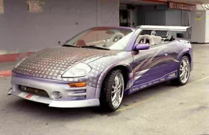 FAST AND FURIOUS FITS MITSUBISHI ECLIPSE SPYDER CAR VINYL DECALS KIT - Picture 1 of 2