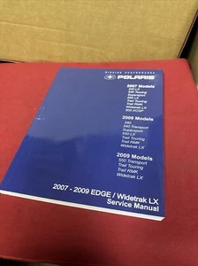 OEM 2007-2009 POLARIS SNOWMOBILE EDGE WIDETRAK LX SERVICE MANUAL P/N 9921980 NEW - Bild 1 von 6