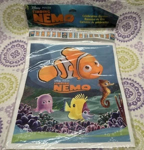 FINDING NEMO HAPPY BIRTHDAY BANNER ~ Party Supplies Hanging Decorations Disney - Picture 1 of 3