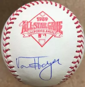 Von Hayes Autographed 1989 All-Star Game Baseball  - Picture 1 of 1