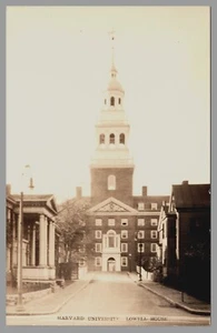 Harvard University Lowell House Cambridge Massachusetts RPPC UNP c1910 Postcard - Picture 1 of 2