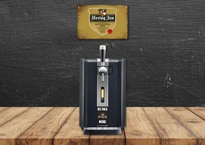 Letrero de cerveza Hertog Jan, letrero de metal, mancave, cabaña de cerveza. Bar de garaje. - Imagen 1 de 1