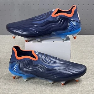 Adidas Copa Sense+ SG GW4935 Elite Blue Soccer Metal Cleats Mens Size 8 - Picture 1 of 11