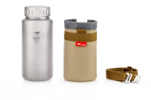 Keith Titanium Ti3036 Bottle with Leakproof, Quick Bayonet-type Cap Mount  - Picture 1 of 12
