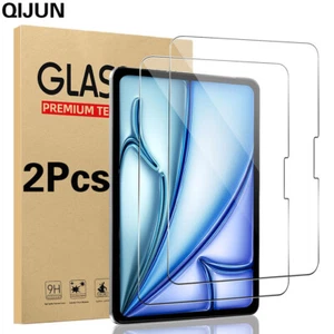 2PCS For iPad Air 6 11 13 inch 2024 Tempered Glass Screen Tablet HD Anti-Scratch - Picture 1 of 16