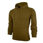 Men's Hooded Sweatshirts Long Sleeve Casual Pullover Hoodie Sweatshirt W/Pocket
