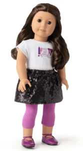 Conjunto de salón American Girl True Sparkle para muñecas de 18 pulgadas nuevo en caja - Imagen 1 de 2