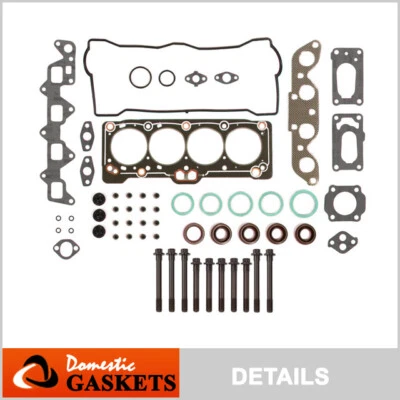 Se adapta a 88-92 Toyota Corolla Celica Prizm 1.6L DOHC Juego de juntas de culata pernos 4AFE Foto 1 de 4
