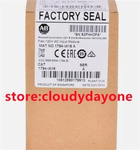 New Factory Sealed AB 1794-IA16 / A Flex I/O 120VAC Input Module 1794-IA16 - Picture 1 of 3
