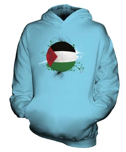 PALESTINE FOOTBALL KIDS HOODIE HOODY BOYS GIRLS TODDLER - Picture 1 of 14
