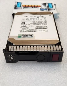 793771-001 -- HP 6TB 12G SAS 7.2K 3.5" SC HELIUM 512e HDD -- 793699-B21 - Bild 1 von 1