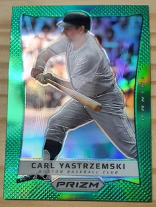 CARL YASTRZEMSKI 2012 Panini Prizm venta al por menor verde Prizm #138 patio - Imagen 1 de 2