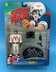 Figura de acción ReSaurus Speed Racer Series 2 RACER X 1999 de colección sin usar, en caja 🔥NUEVA🔥 - Imagen 1 de 2