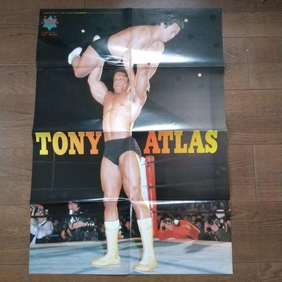 Póster Deluxe Pro Wrestling Tony Atlas - Imagen 1 de 2