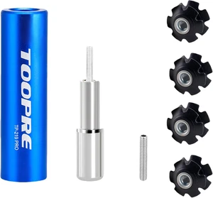 Bike Fork Star Nut Installation Tool with 4 Nuts - Universal Fit for 7/8", 1", 1 - Bild 1 von 12