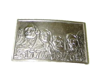 Hebilla de cinturón vintage del bicentenario americano Bergamot Brass Works Foto 1 de 2