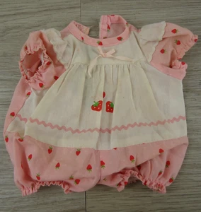 Strawberry Shortcake Strampler Outfit Only 80s Blow Kiss Baby Puppenkleidung LESEN - Bild 1 von 7
